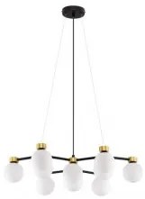 Suspensie moderna 10 becuri G9 OVALINO 9620161 NOVA LUCE