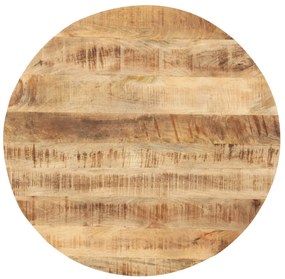 286004 vidaXL Blat de masă, 40 cm, lemn masiv de mango, rotund, 25-27 mm