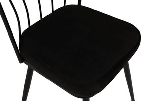 Set 2 scaune Ypsilon (Negru). 1073155