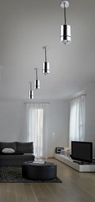 Pendul modern design tip spot RAFFAEL alb