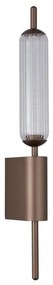 Aplica LED metal latte sticla decorativa Cattail