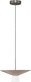 Lustra LED suspendata BARIS Nut Brown 38cm
