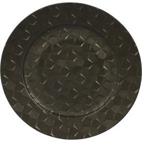 Suport farfurie Black Pentagon negru, 33 cm