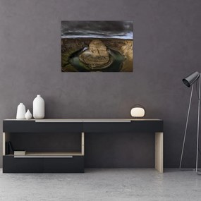 Tablou pe sticlă cu canion (70x50 cm)