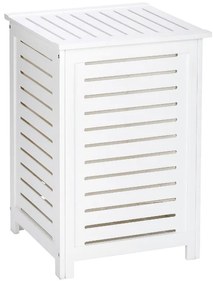 Coș de rufe alb din lemn 56 l Oslo – Wenko