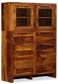 Servanta din lemn masiv de sheesham, 100 x 35 x 140 cm