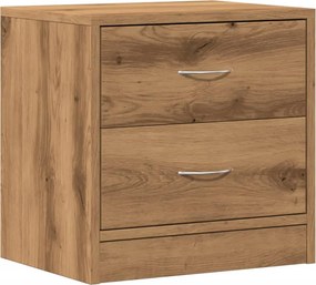 vidaXL Noptieră, stejar artizanal, 40x30x40 cm, lemn prelucrat