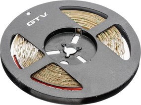 Bandă LED Flash GTV pentru mobilier, lumină rece, 60 LED m, 360 lm m, 3,7 W m, 12V, IP20, 5 m Alb rece, 12 V, 3.7 W/m, LED Flash, 360 lm/m, 8 mm