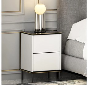 Noptieră Iris (Alb + Negru + Auriu). Promo -16%. 1088929