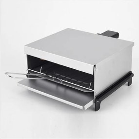 Resigilat: Gratar pentru sandvich Crown ESG800A, 800 W, Tava pentru grasime, Argintiu