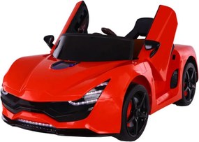 Masinuta Electrica cu acumulator pentru copii NOVOKIDS™ Magma Racer , Cu telecomanda, Melodii si lumini, 3-8 ani , Usi cu deschidere Butterfly ,