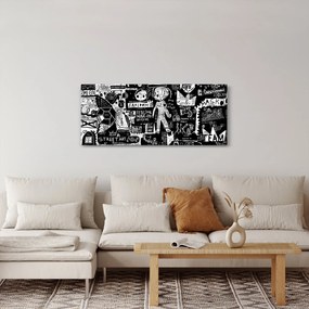Tablou - Graffiti (120x50 cm)