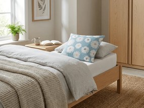 Husa pentru perna din microfibra FLORENCO 45x45 cm, albastru