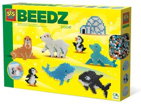 Set creativ Beedz - Margele de calcat Animale polare