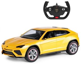 MASINA CU TELECOMANDA LAMBORGHINI URUS GALBEN CU SCARA 1 LA 14