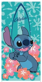 Disney Lilo și Stitch Aloha-Surfer prosop de baie, prosop de plajă 70x140cm (Uscare Rapidă)