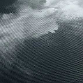 Tablou cu abstracție (cu ceas) (90x30 cm)