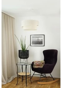 Lustră pe cablu Brilagi SHINE 1xE27/15W/230V d. 50 cm crem