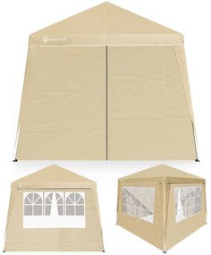 Deuba Pavilion de grădină Capri 3x3 m - 4 pereți laterali - bej