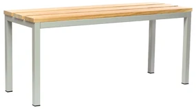 Bancă pentru dressing 100 x 35 x 45 cm, gri - RAL 7035