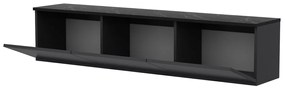 Tabelul TV Neon iluminat Antracit