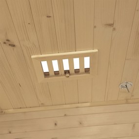 Vonkajšia sauna Eldur s 8 kW ohrievačom & príslušenstvom