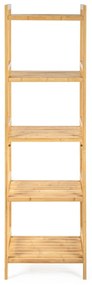 Raftier din bambus G21, 5 etajere, 5 etaje