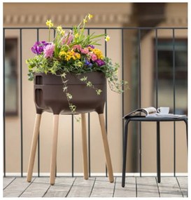 Recipient de cultivare din plastic cu sistem de auto-irigare Urbalive – Plastia