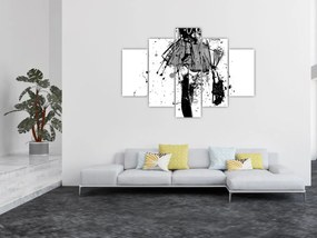 Tablou - Spectacol de modă (150x105 cm)