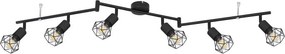 Globo 54802S-6S - Corp de iluminat cu spoturi XARA 6xE14/40W/230V