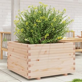 vidaXL Jardinieră de grădină, 80x80x49,5 cm, lemn masiv de pin