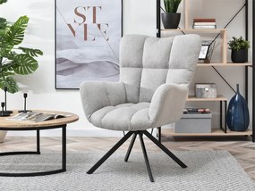 Fotoliu Kikino X (gri + negru). 1110136