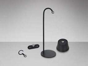 Lampa LED portabila exterior/interior IP54 Cuco neagra