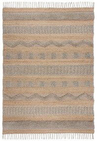 Covor gri deschis/în culoare naturală 160x230 cm Medina – Flair Rugs