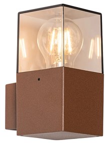 Lampă de perete exterioară industrială maro ruginit IP44 - Denmark