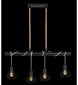 Globo 54017-4H - Lustră pe cablu PRISKA 4xE27/60W/230V