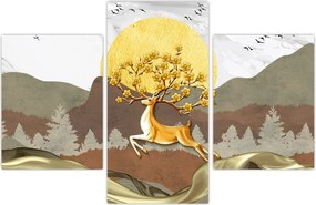 Tablou cu cerb (90x60 cm)