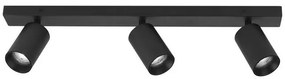 Plafoniera 3L design modern TOD negru
