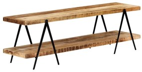 vidaXL Comodă TV, 160x40x50 cm, lemn masiv de mango