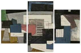Tablou - Abstracție cubism (90x60 cm)