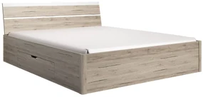Pat matrimonial 180 cm Benson Typ 52 (san remo deschis + alb). 602033