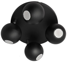 Spot LED MIDWAY 4xGU10/6,5W/230V negru