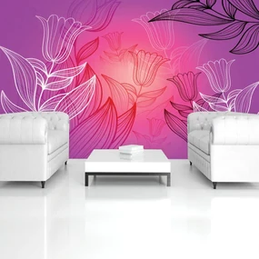 Fototapet - Flori (254x184 cm)