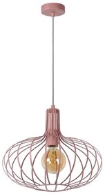 Lustră pe cablu MERLINA 1xE27/60W/230V roz Lucide 78393/38/66