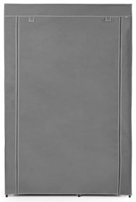 Șifonier gri din material textil 105x161 cm – Rayen