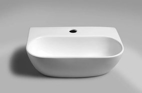 Chiuvetă mică pentru WC albă din ceramică 42x29 cm Nerissa – Sapho