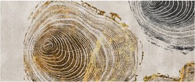 Tablou - Abstract triburi (120x50 cm)