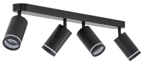 Spot JET 4xGU10/10W/230V negru