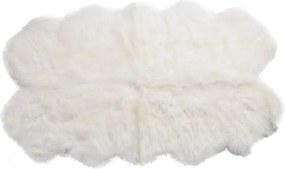 Covor din blana de oaie Noua Zeelanda, LW Quarto Standard 180x110cm, Ivory