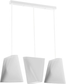 Sollux Lighting Blum lampă suspendată 3x60 W alb SL.0771